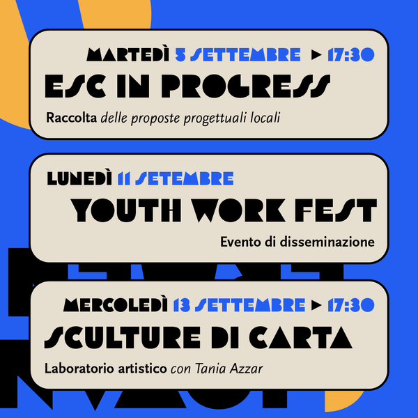 Progetto Giovani fermenti - Programma delle attività Settembre 2023 - immagine #267