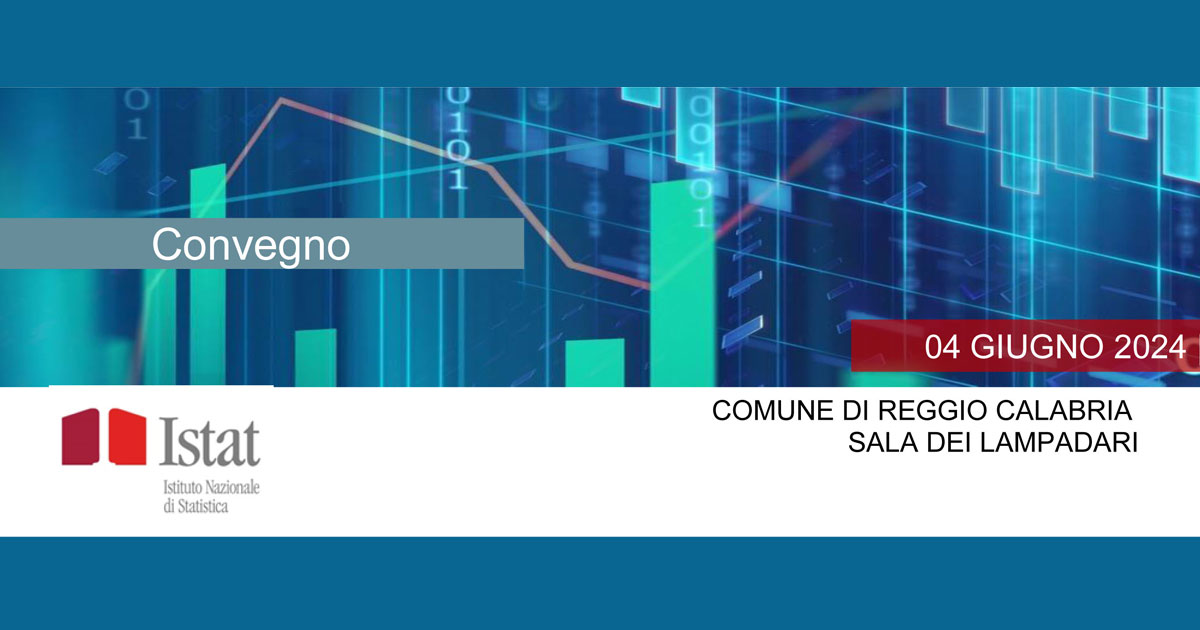 Immagine relativa alla notizia Convegno ISTAT: "Turismo, iperturismo e territori: statistiche per il decisore pubblico" il 4 giugno 2024 a Reggio Calabria