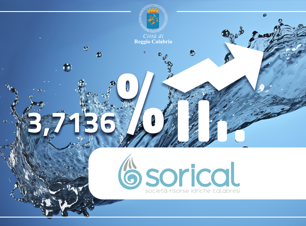 acquisizione di quote di capitale sociale del gestore del servizio idrico integrato SORICAL SpA