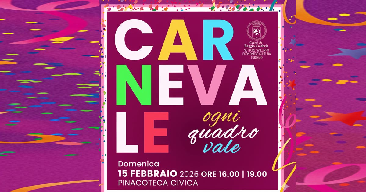 Immagine relativa alla notizia Carnevale in Pinacoteca: "A Carnevale ogni quadro vale!" 