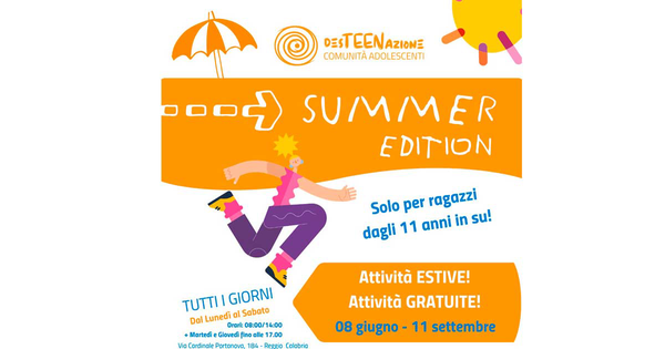 Summer Edition di “DesTEENazione - Desideri in azione"