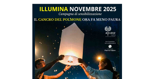 Illumina Novembre - Campagna di sensibilizzazione del cancro al polmone
