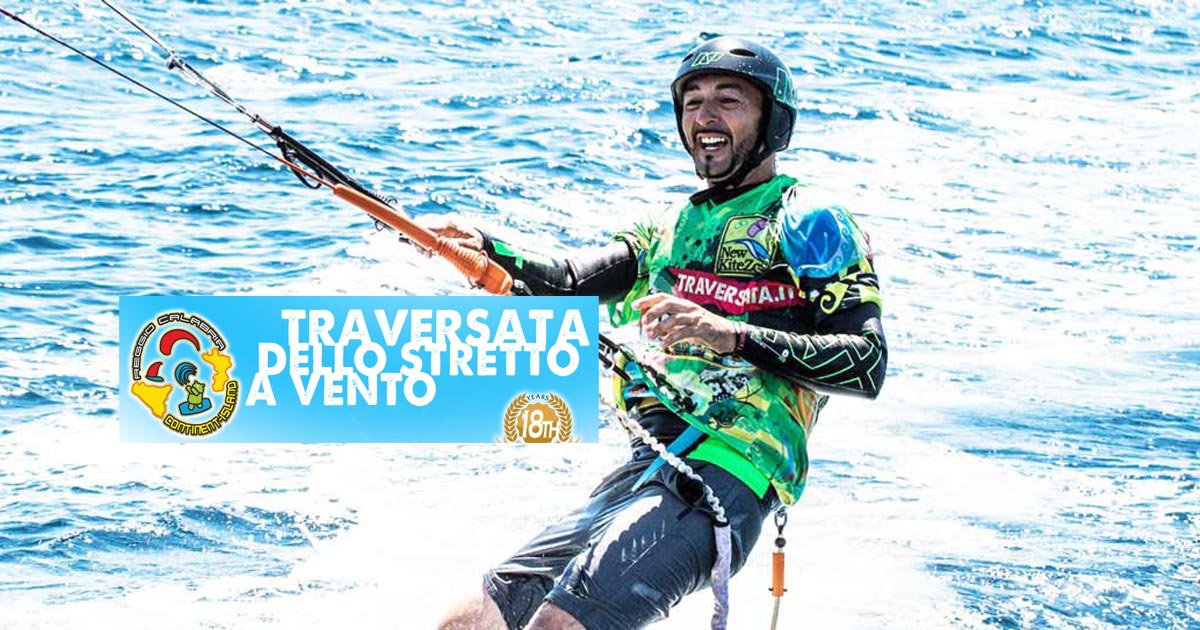 Immagine relativa alla notizia Traversata dello Stretto a vento - ediz. 2025