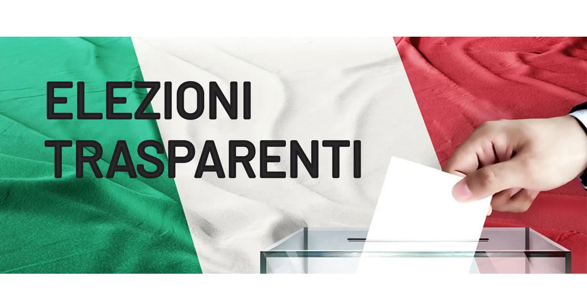 Immagine relativa alla notizia Elezioni Trasparenti 2026