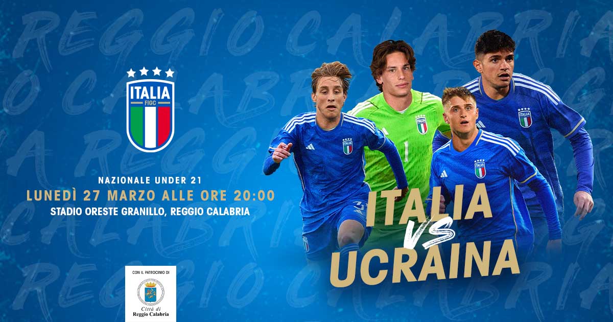 la Nazionale Under 21 arriva a Reggio Calabria