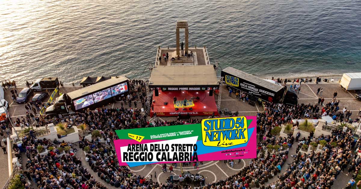 Immagine relativa alla notizia Primo Maggio a Reggio: sul Lungomare il concerto con tanti big